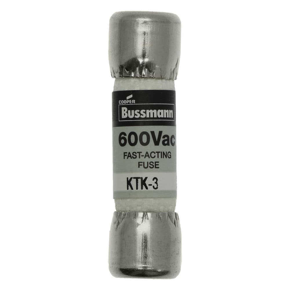Bussmann KTK-3 - Ktk-3 Amp Fuse Fast-Acting Fuse