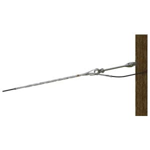 Preformed Line Products 2872009C1E1 - Deadend Limited Tension With Clevis And Link Cable Od Range .652-.692 Inch 48 Inch Long Yellow With Accessories Fiberlign (No Returns)