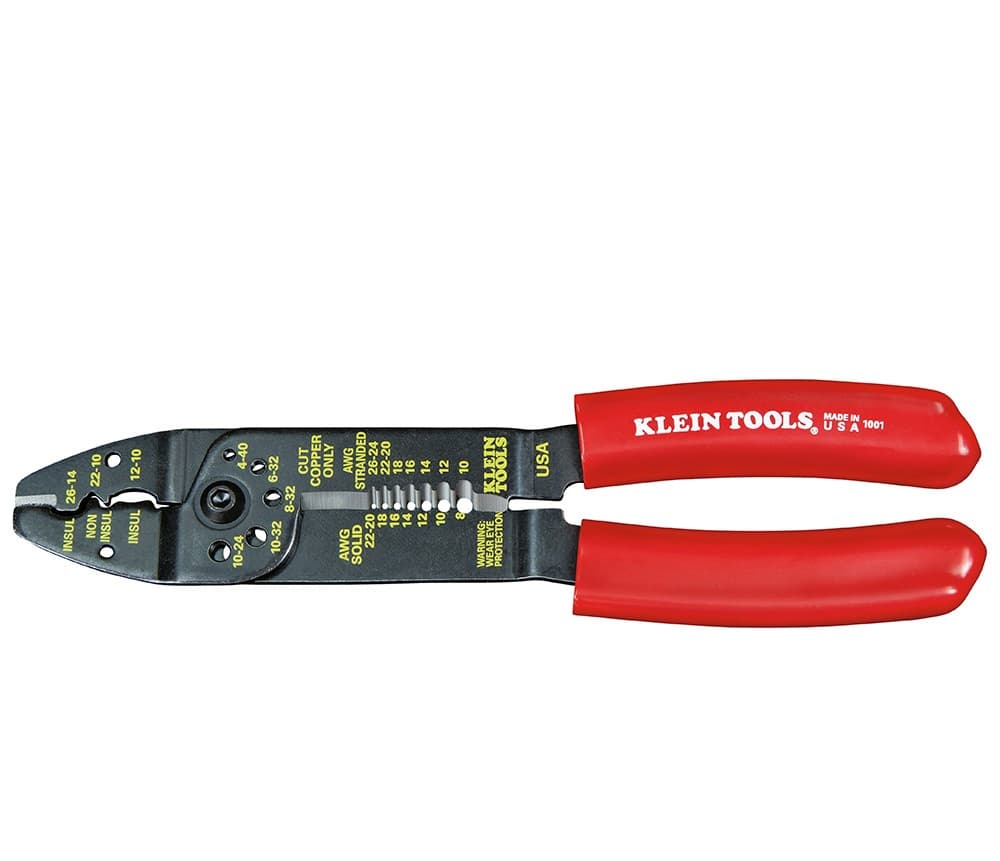Klein Tools Incorporated 1001 - Electricians Tool  Multi-purpose  8-22 Awg  Red