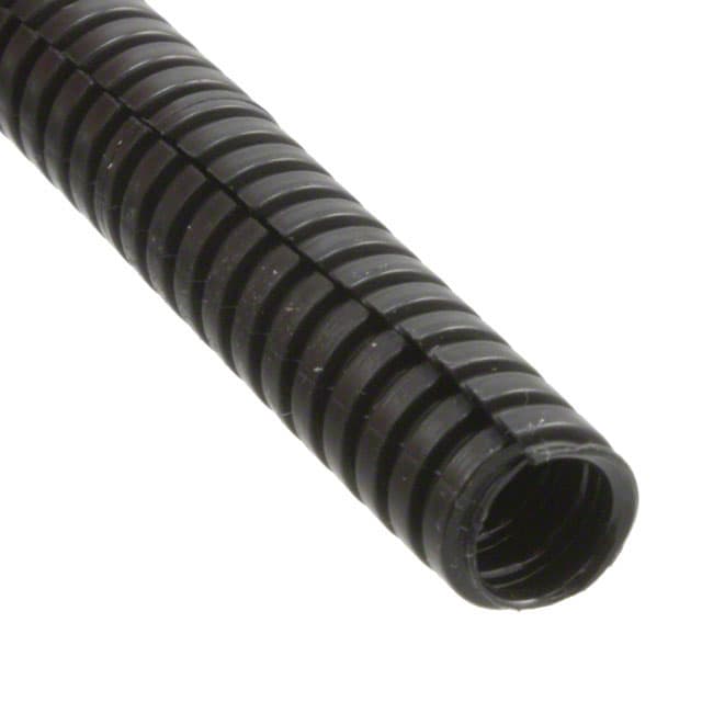 Panduit Corporation CLT50F-C20 - Corr. Loom Tubing Slit, .5" (12.7mm) X 100', Black