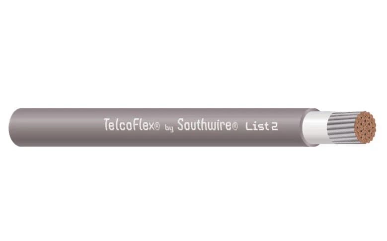 36-units min. Southwire Telcoflex List 2 #8 Awg, Grey - TF8L2-GRY