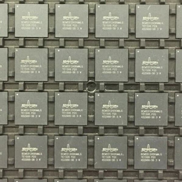 Broadcom BCM53124SKMMLG - Rohs, Esd, Msd, Bcm53124skmmlg Ic Per 3.3v Smd Mml186 Gp Ethernet Switch Bcm53124skmmlg (broadcom)