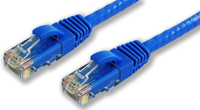 Lynn Electronics Corporation PT-PCL6-BLU-5.2 - Blue Cat 6 Ethernet W/blue Boot @ 5.2 Ft (t568b - Straight)