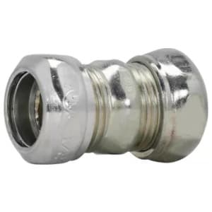 Crescent Electric Supply Co 663 - 1 1/4ln Coupler Zinc Platted Emt Steel Crouse-hinds Brand