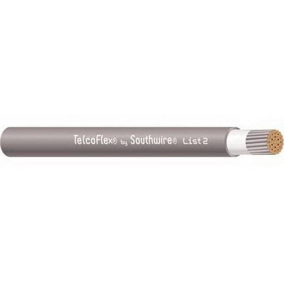Electro Wire Incorporated 56974501 - Telcoflex, 2 Awg, L2, Gray