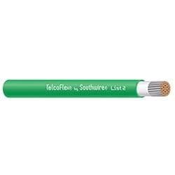 40-units min. Electro Wire Incorporated  Telcoflex, 4 Awg, L2, Green - 56982101