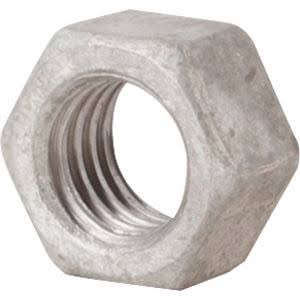 50-units min. Fastenal  1/2-13 GALVANIZED HEX NUT - 1136709