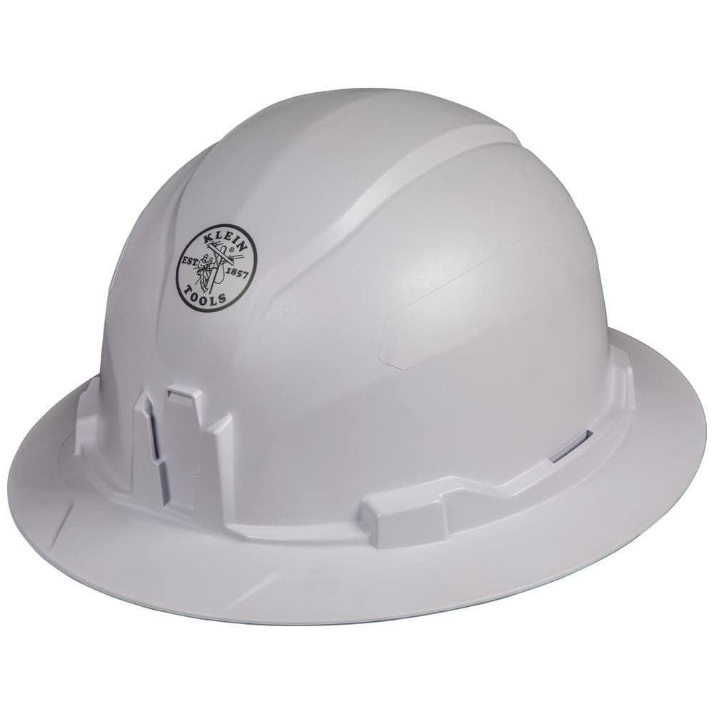 Klein Tools Incorporated 60400 - Non-Vented Hard Hat, white, 4-point
