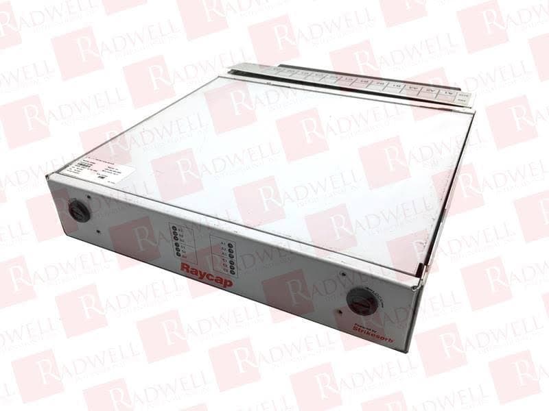 Raycap DC6-48-60-RM - PLUGGABLE, UPGRADEABLE RACK MOUNT TRAY EQUIPPED WITH STRIKESORB PROTECTION AND FRONT-PANEL ALARM INDICATION FOR 6 REMOTE RADIOS TO BE INSTALLED IN BASE STATION CABINET