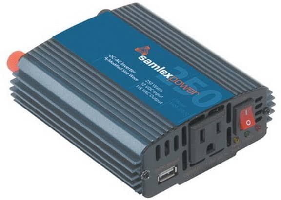 2-units min. SamlexAmerica  Dc/ac Inverter 12dc 115ac 250w - SAM-250-12