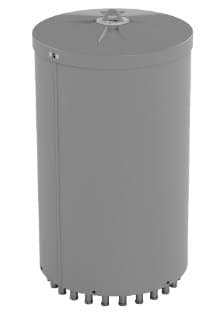 Amphenol 2C4U3MT360X06F020S4BR - 2FT 18-PORT CANISTER OMNI XPOL FIXED TILT (698-960 / 1695-2700 / 3300-4200 / 5150-5925) BROWN: