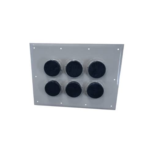 3-units min. Miroc  Entry Panel, 5", 4 Holes, 2X2 - E552