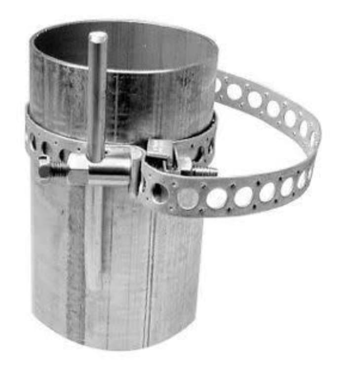 Hubbell EM-5912 - Clamp Ground Universal 12 Inch Strap For Grounding Electrodes 3/8 Inch -3-1/2 Inch Diameter With Clip Nut Ul Listed 10/pack Ea=1 Pk/ph = 10 Eaches