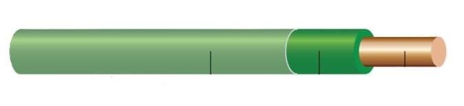 Electro Wire Incorporated 229682 - 12 Awg 19 Str Thhn Green (min 500ft)