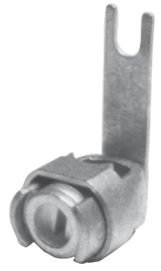 Hubbell EM-3956-R - Connector Buried Service Wire With Tin-plated Brass Rigid Mounting Bar