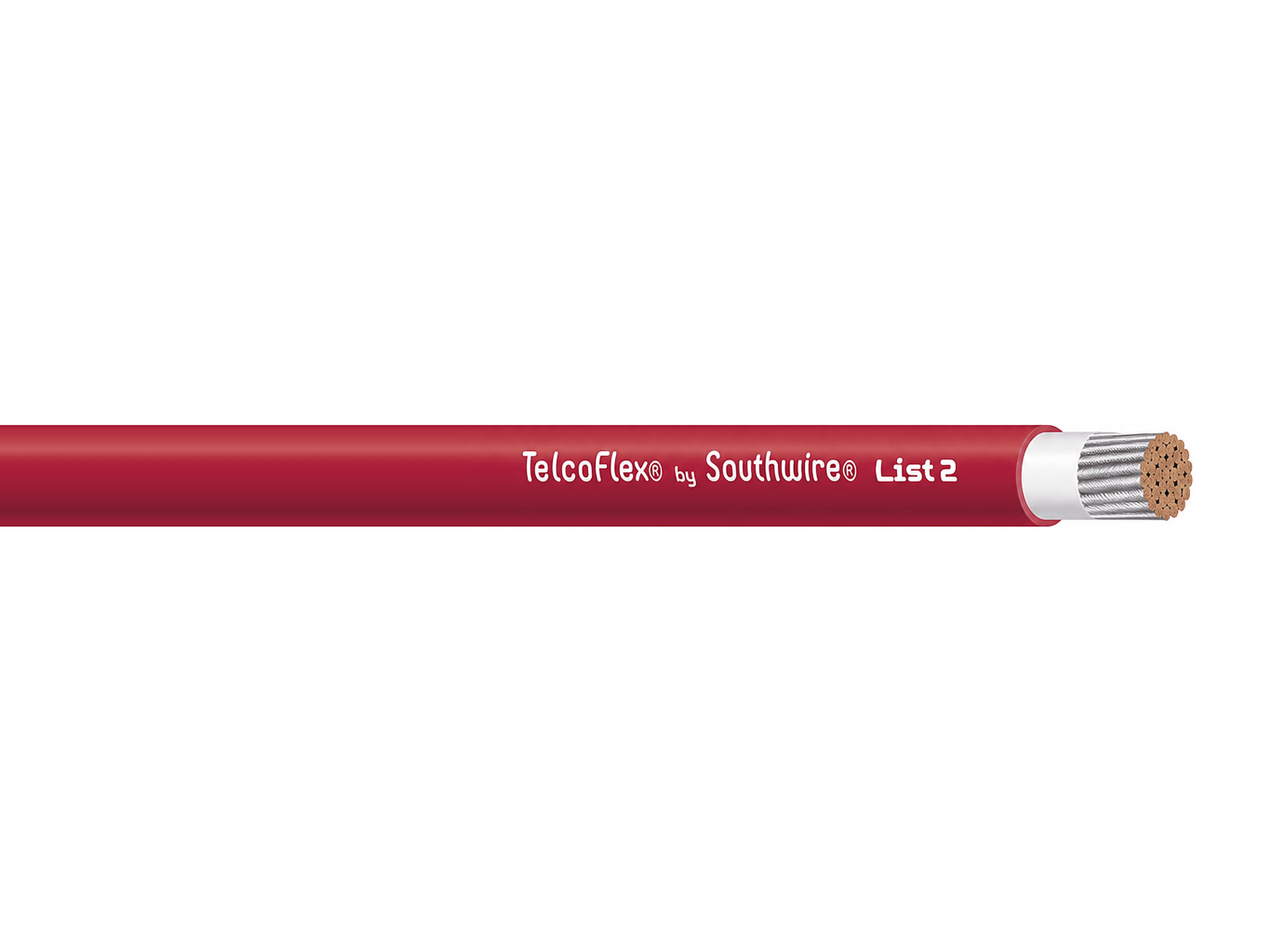 Electro Wire Incorporated 408718526 - Power Wire 2 Awg  Class I Flexible Strand  No Braid  Low Smoke  Non-halogen  Red Ks-24194 L2 (pn 39887)