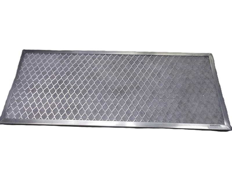 Universal Air Filter Company 1AD014270001 - Pe-3 Air Filter 8.30in X 20.60in X 0.30in With Ufm-50 White Non-woven Polyester Rated Ul 94 Hf-1. Aluminum Frame And Uni-grid Support On Both Sides
