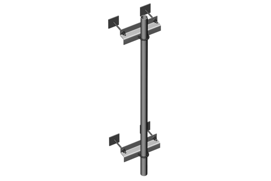 Andrew MT-250 - Wall Mount 2-3/8 Od Cantileaver