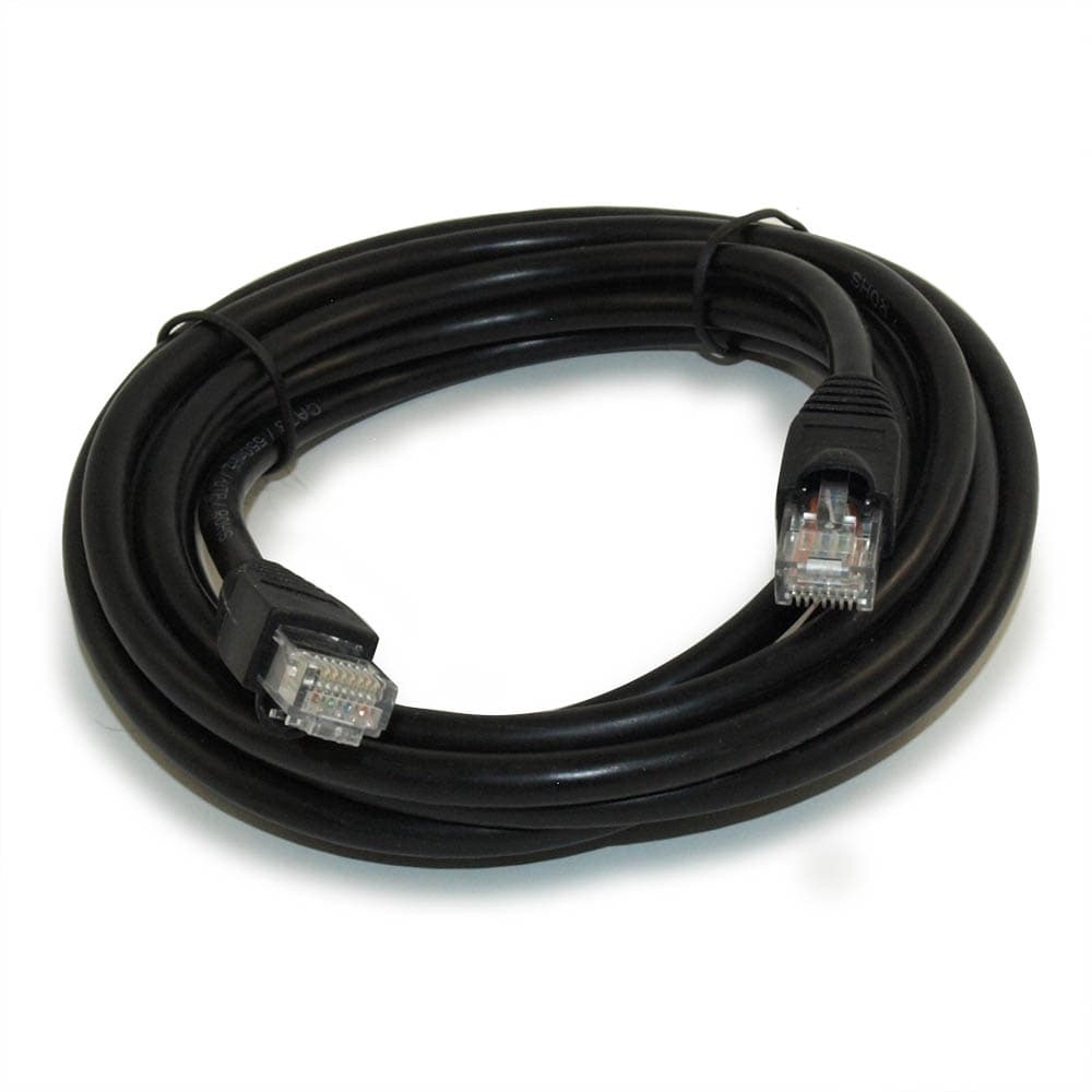 24-units min. Infinite Cables Cable, Patch, Black, Molded, Rj45 Cat6 550mhz, 10ft - CAT610BK