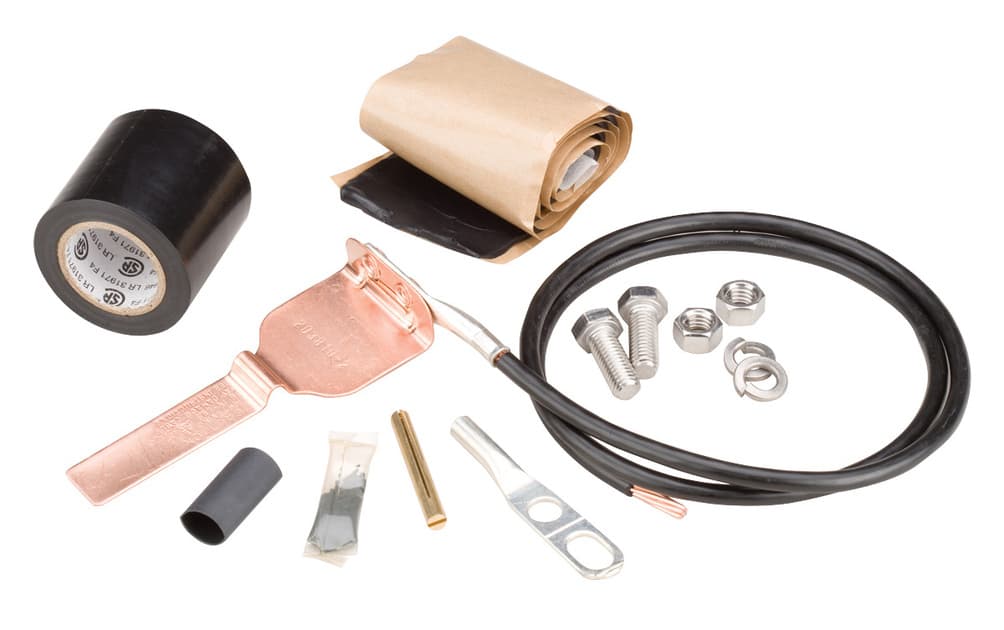 CommScope 220497 - Ground Kit For 5/8, 7/8, Ew90, Ew132, Fld Attach Lug 60 Lead
