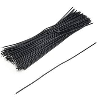 2000-units min. General Cable Industries, Inc.  Jumper Wire Two Conductor 24 Gauge Tinned Copper.  Conductors Have A Minimum Three Twists Per Foot.  Colors Are Black And White.  Wire Comes On A 1000 Foot Spool - 7051600