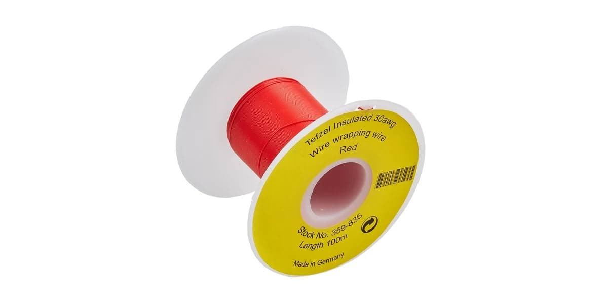 1000-units min. Best Source - Wire red 30 awg tefz - WIRE RED 30 AWG TEFZ - WIRE RED 30 AWG TEFZ
