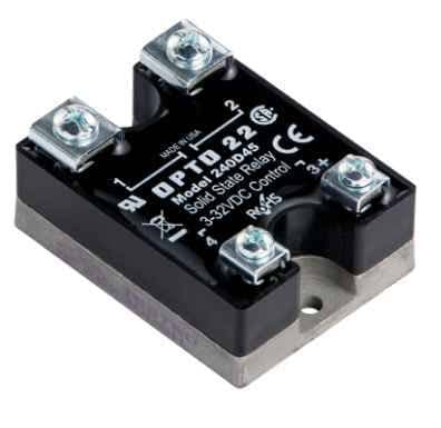 43-units min. Opto - Relay ac 45AMP 240V - OPT 240D45 - OPT 240D45