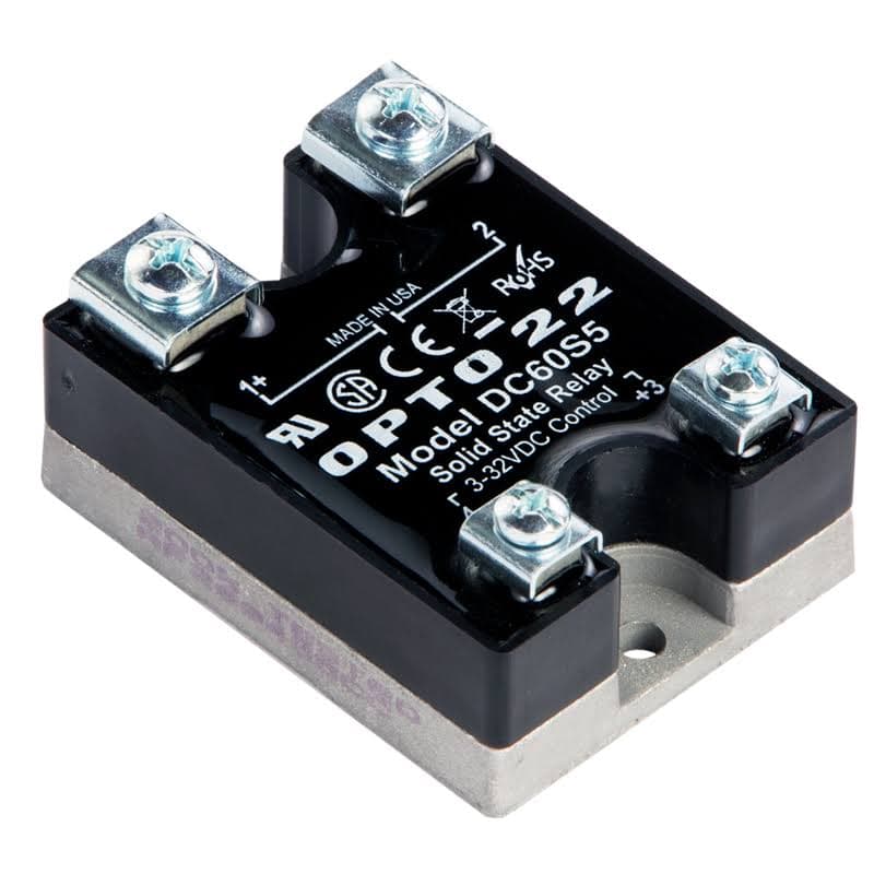 34-units min. Opto - Dc relay 5AMP 60V - OPT DC60S5 - OPT DC60S5