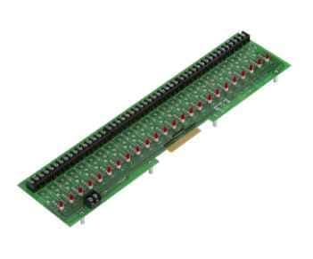 8-units min. Opto - Relay mtg rack 24POS - OPT PB24 - OPT PB24