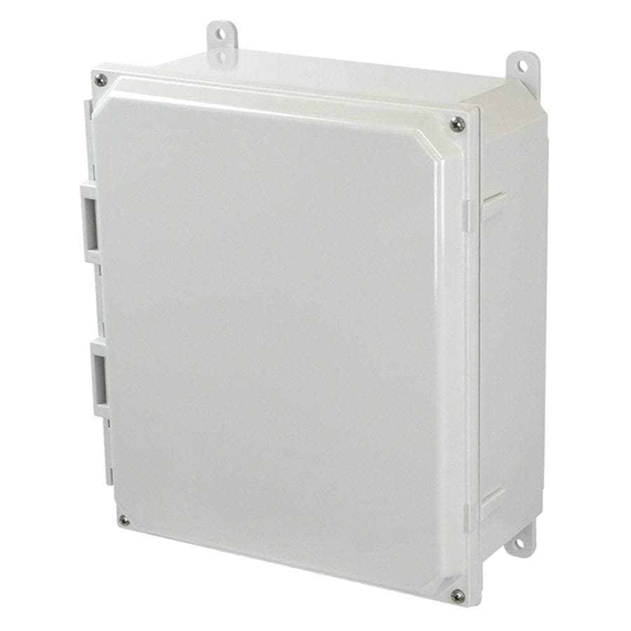 Allied Moulded Products, Inc. AMP1204 - Enclosure Asy, Nema, Polycarbonate, 12"x10"x4