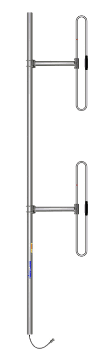 Sinclair Technologies SD212-SF1P2SNM(D00) - 118-138 Mhz, 5.0 Dbd, 2 Dipole, Bi-directional Ant, N-male C