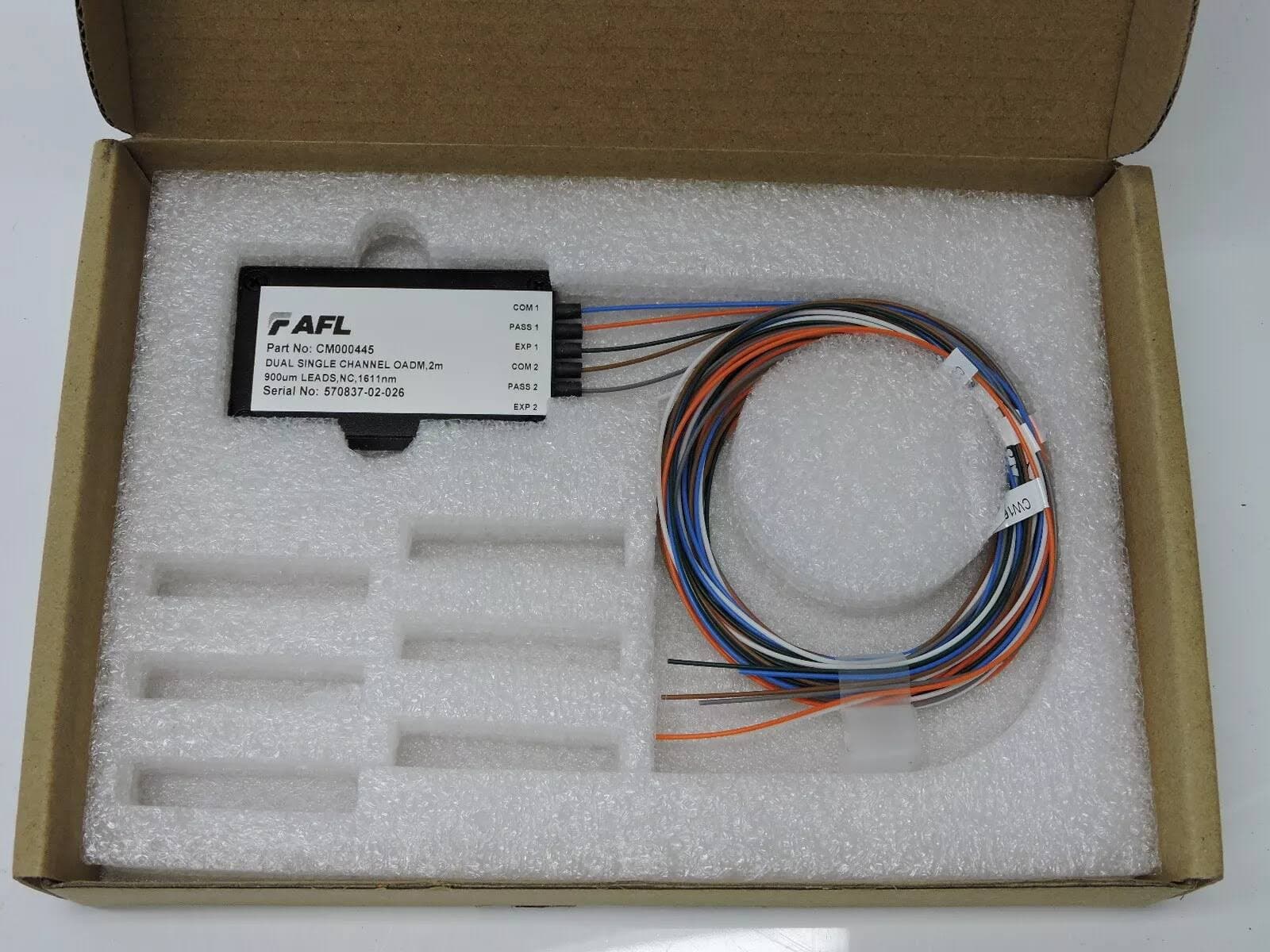 AFL CM000455 - Dual Single Channel Oadm 2m 900um Leads