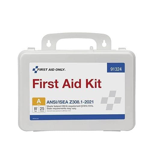 First Aid Only 91324 - 25 Person Class A Bulk First Aid Plastic Kit