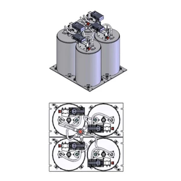 Sinclair Technologies TN3214-R-4 - *430-470 MHz 4 Channel Combiner