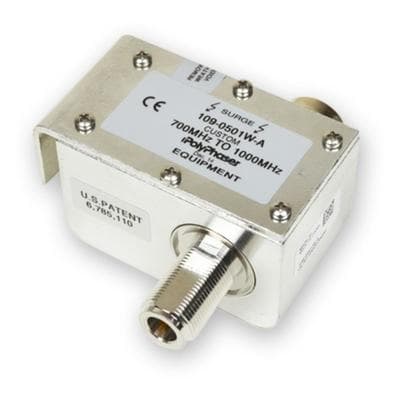 Polyphaser 109-0501W-A - Bulkhead Arrestor, N/F, N/M