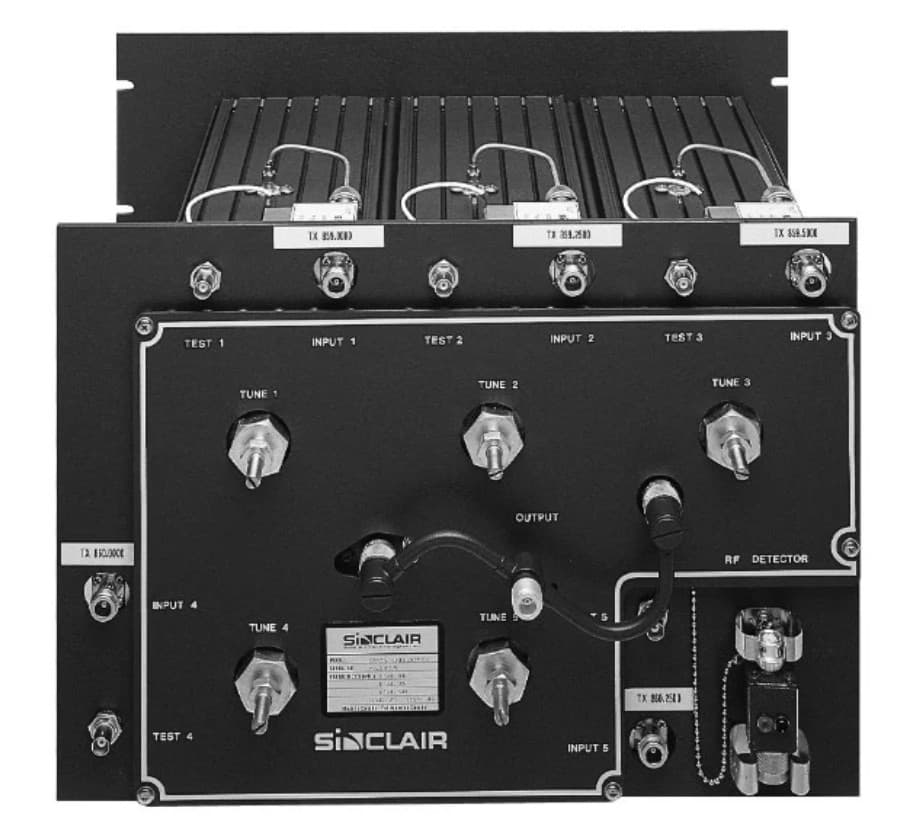 Sinclair Technologies RTC5800RB-1 - 5 Channel Trunking Combiner 806-824mhz