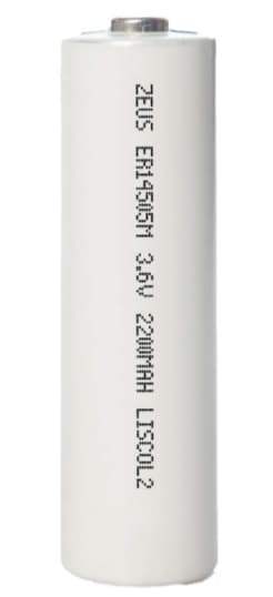 9-units min. ZEUS Battery Products  Ce, Aa, 3.6v 2200mah Lithium Thionyl Chloride Battery (lisocl2) - ER14505M