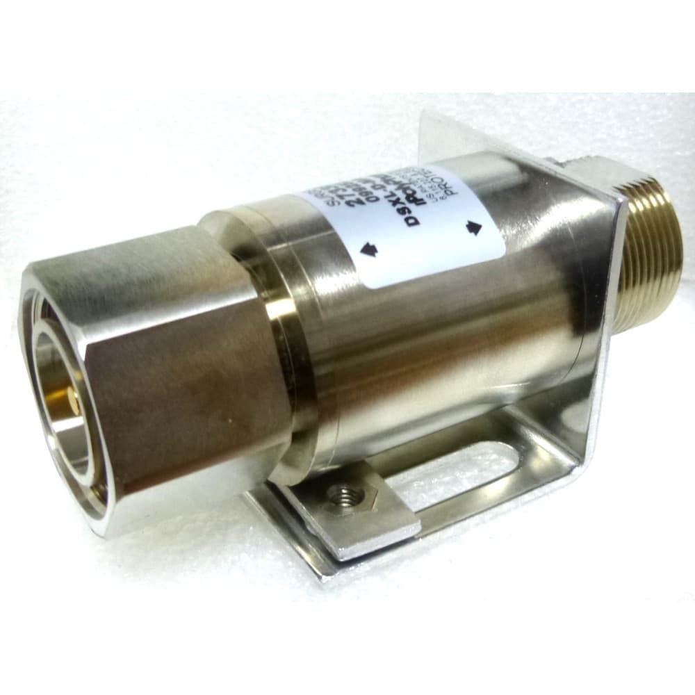 3-units min. Polyphaser  (dsxl-d-ma-bfs) Arrestor, Antenna, Arrestor, 800-2500mhz Din Connector - DSXL-D-MA-BFS