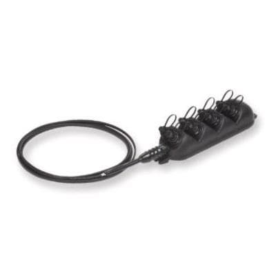 Corning MTB-0844TD400FW-P - Multiport Terminal Mtb, 08 Port, 44 - Sm Scapc Sm Connector, Wall/pole/pedestal Mount, 400 Ft Stub Of Sst Flat Toneable Drop Cable
