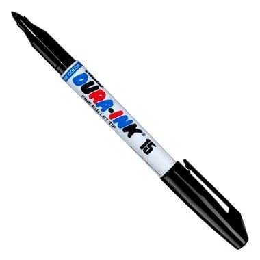 2-units min. LACO Industries 96023 - Dura-ink 15 Black Marker - Fin