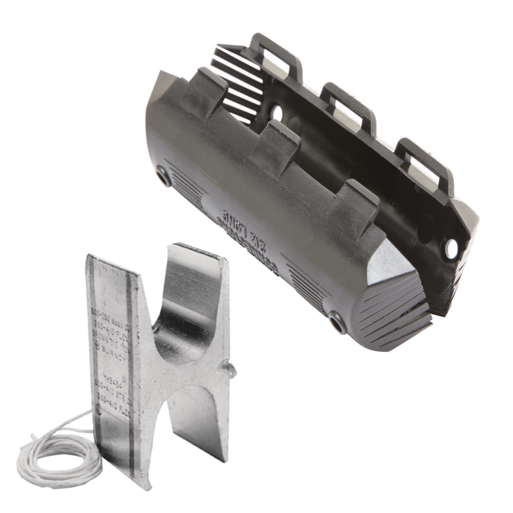 8-units min. Burndy YH2C2CWC – H-Tap Connector – Copper 2-6 AWG Main - YH2C2CWC