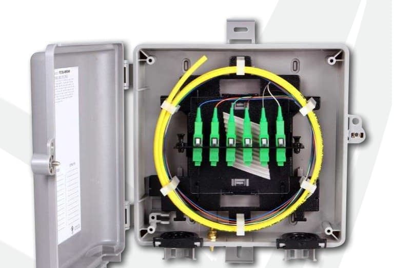 2-units min. TII Technologies Inc  Noosnd000100 12 Port Sm Lc-upc Patch Only Fiber Entry Terminal - FET2G-12RLCN