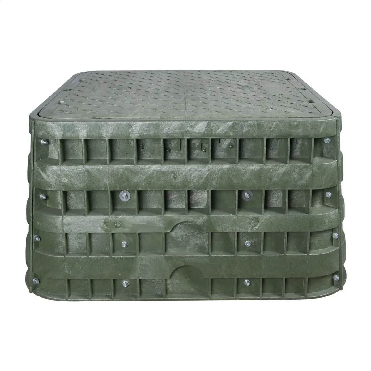 Hubbell Power Systems PM243624HDH00009 - 24x36x24 Polyethylene Handhole Assembly With 5k Lid Pem-2436