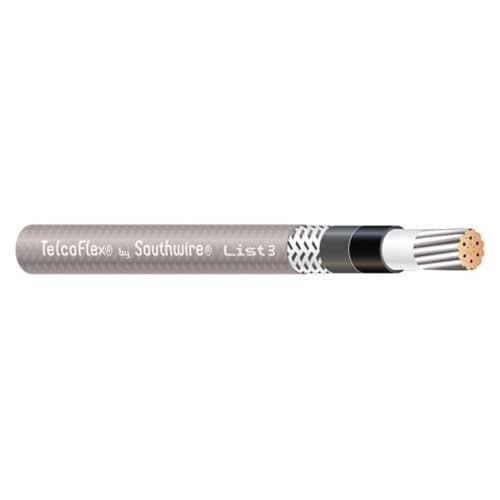 21-units min. Electro Wire Incorporated  Telcoflex-gray-6 Awg-list 4-100ft - TELCO6L4GRY-100