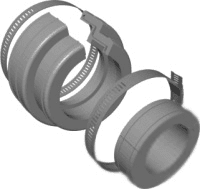 Radio Frequency Systems BOOT4-078 - 4" Boot Assembly For E78 Wavegde