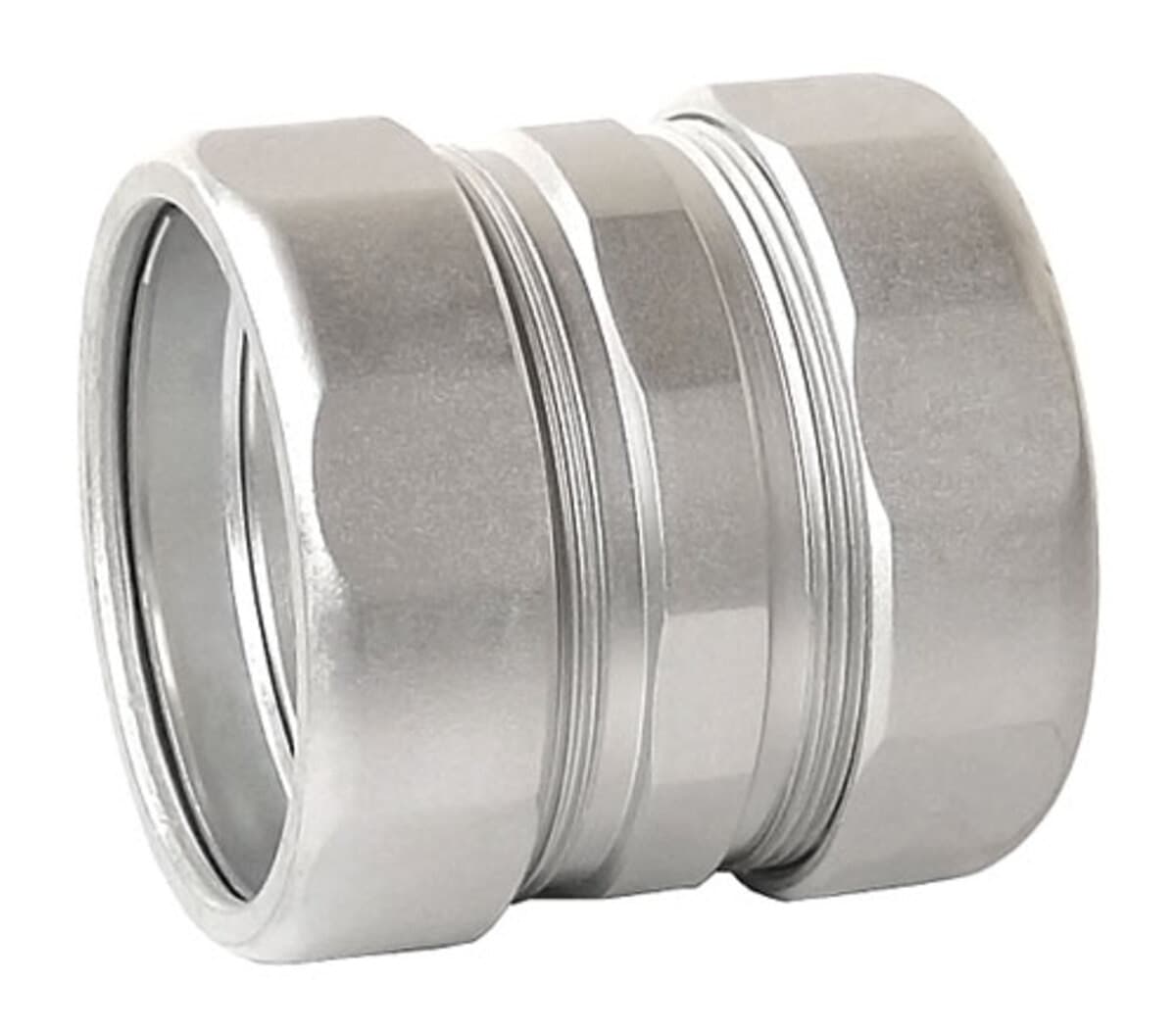 34-units min. Topaz  1 In. Zinc Plated Steel Compression Coupling - RTC100