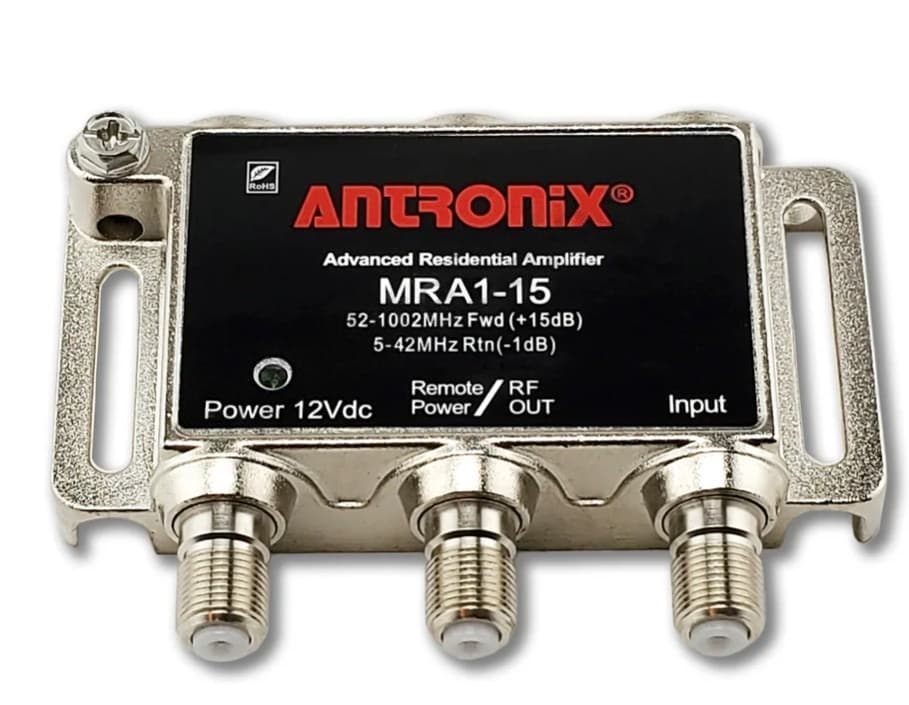 167-units min. Antronix  Amplifier Mini Drop 15db Gain 1ghz Single Output 6kv Surge - MRA115AC