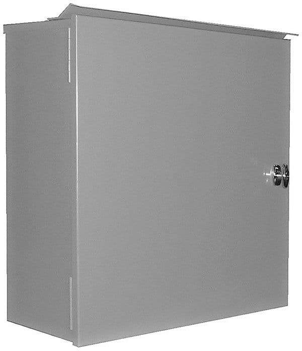 Generic Brand T242412SDCT3P - Unity, Telco Box, 24 X 24 X 12, Hinge Cover, Locking T-handle)