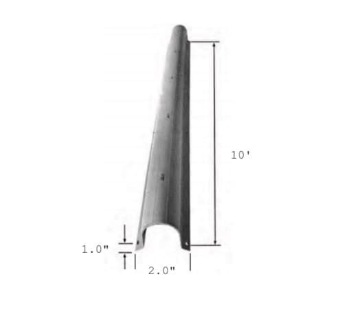 6-units min. Generic Brand  2 U-guard, 10' - PE-2UG10