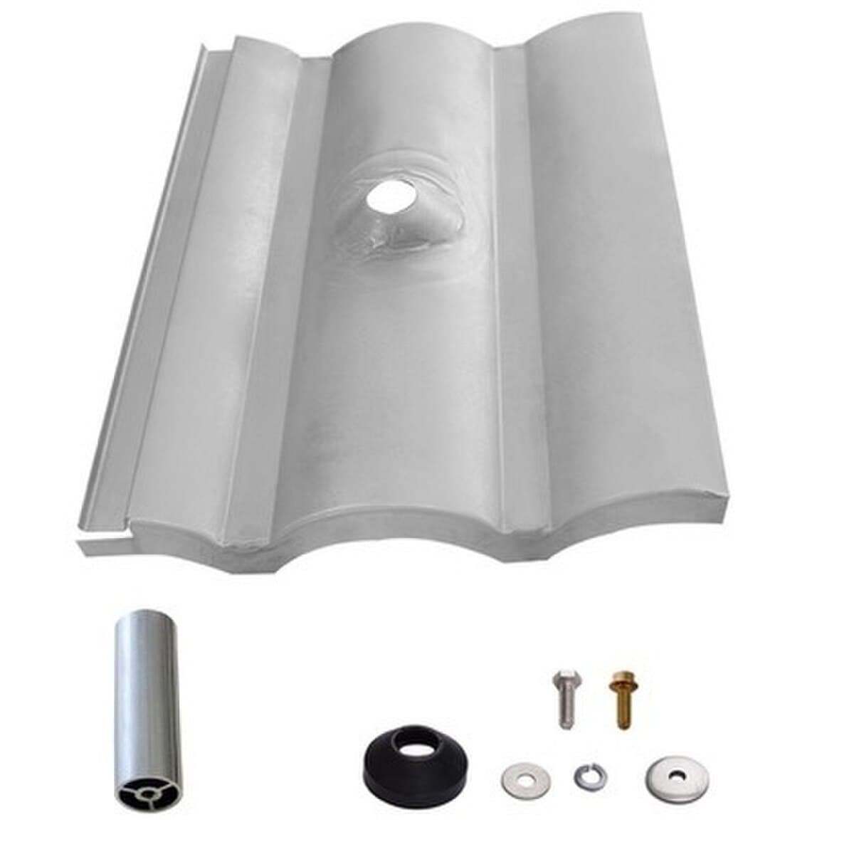 5-units min. IronRidge  Iron Tile Rep W-tle - QMTR-W4-A-12